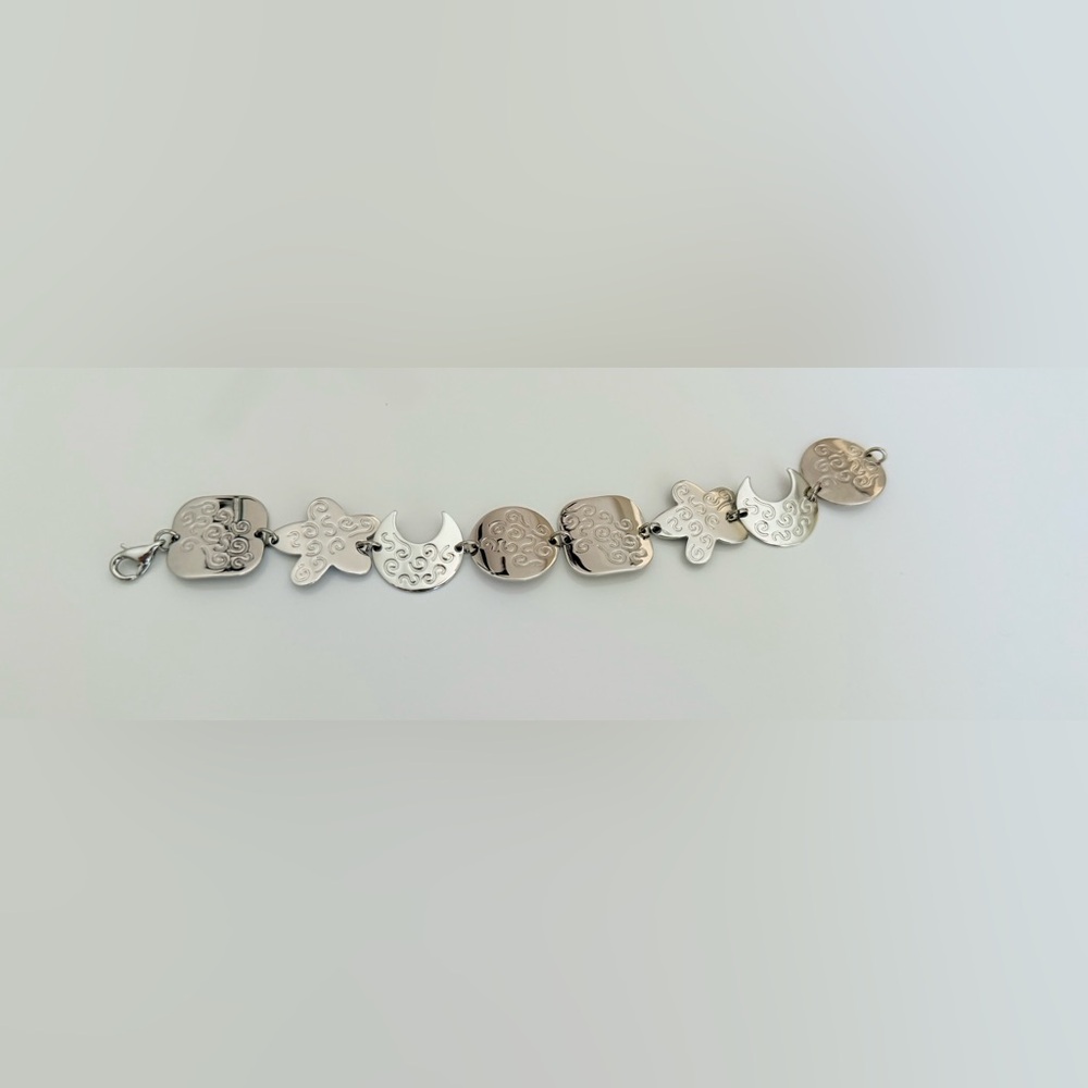 Stainless Steel Celestial Bracelet